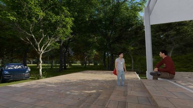 Lumion Animation. Cottage in the Forest. Modeling with ARCHICAD and 3Ds MAX смотреть онлайн