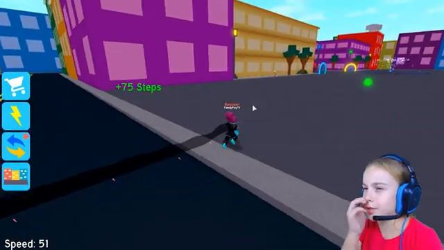 Я РАЗВИЛА СКОРОСТЬ ФЛЭША! ГОРОД СКОРОСТИ В ROBLOX смотреть онлайн