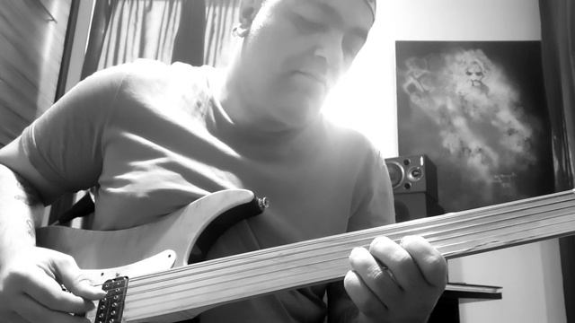 Some #microtonal #improvisation improvisation on #fretless #guitar in #shur смотреть онлайн