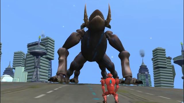 Mega-Kaiju vs Iron Man | Titan vs Hero [S1E8] | SPORE смотреть онлайн
