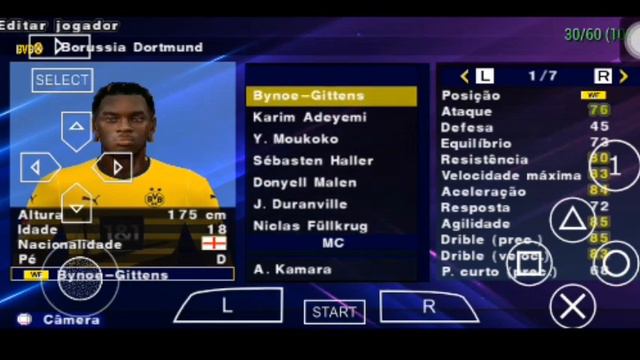 🆕 ™ EFOOTBALL PES 2024 PSP TM ARTS COM KITS E TATUAGENS E ELENCOS NARRAÇÃO  INGLÊS+PORTUGUÊS