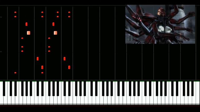 Metal Gear Rising - Stranger I Remain (Mistral's Theme) - Piano Tutorial смотреть онлайн