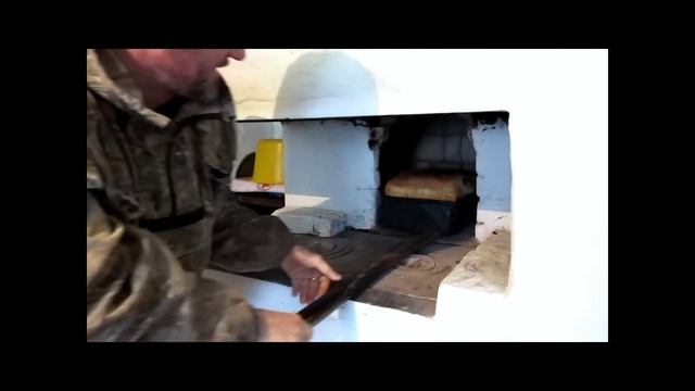 Печём хлеб в русской печи смотреть онлайн