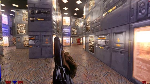 Doom Ray Tracing (Doom 3 Textures + Smooth Weapons) - Maps of Chaos: E1M2 | 4K/60 смотреть онлайн