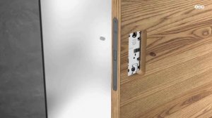 Дверные ручки AGB WAVE для распашных и раздвижных дверей