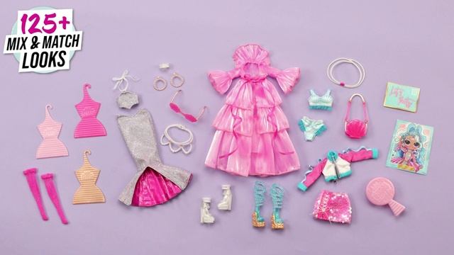 LOL Surprise OMG Queens Splash Beauty Fashion Doll