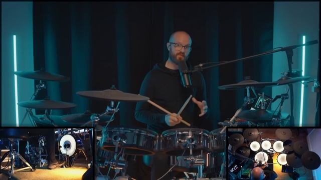 TesseracT - War Of Being | Drum lesson with Jay Postones смотреть онлайн