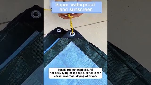 Trapal Waterproof Makapal Canopy Heavy Duty Outdoor Portable Tarpaulin PE