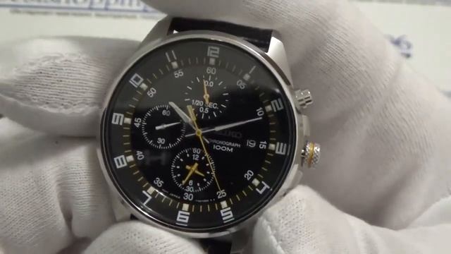 Видео обзор наручных часов с хронографом SEIKO SNDC89P2 смотреть онлайн