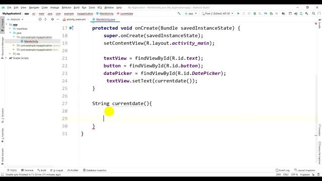 Date Picker In Android Studio (Class-36) Bangla Tutorial || DatePicker || Android Studio || Apps смотреть онлайн