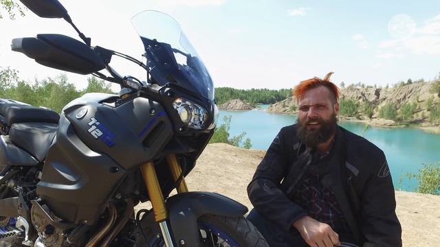 Yamaha XT1200Z Super Ténéré: тест-драйв и обзор легендарного турэндуро в Романцевских горах смотреть онлайн