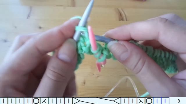 Узор спицами ажур и жгут схема и описание/Openwork pattern with spokes смотреть онлайн