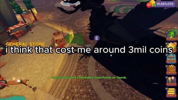 Making the RAREST Noctorius in Roblox Dragon Adventures!