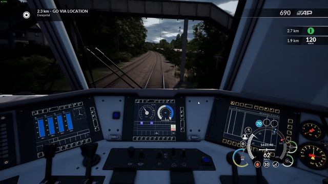 1550 Petroleum Hagen to Wuppertal-Steinbeck - Rhein-Ruhr Osten - BR 185.5 - Train Sim World 2020 смотреть онлайн
