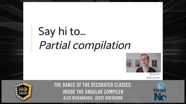 The Dance of the Decorated Classes: Inside the Angular Compiler | Alex Rickabaugh & Joost Koehoorn смотреть онлайн