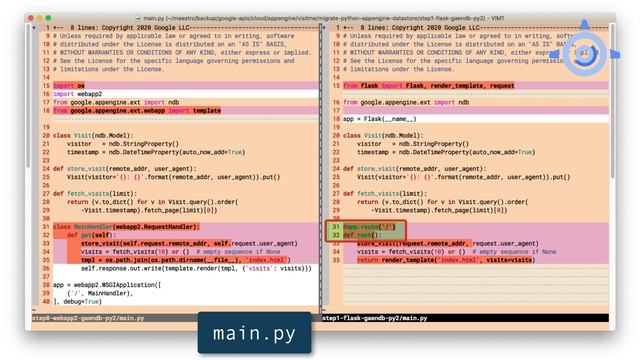 Migrating from App Engine webapp2 to Flask смотреть онлайн