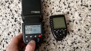 Подключение godox tt600 к godox xpro