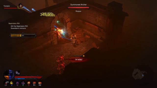 Diablo 3 Ros Dashing through the Rift Trophy смотреть онлайн
