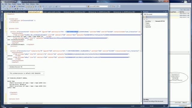 MSSQL - Understanding and Deciphering a Deadlock Graph XML смотреть онлайн