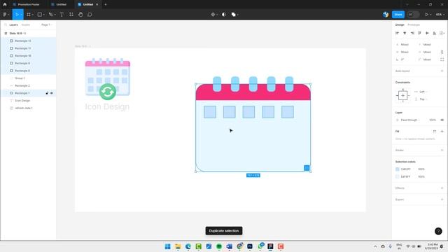 How To Make Calender Icon In Figma | Figma Tutorial | Figma Tips смотреть онлайн
