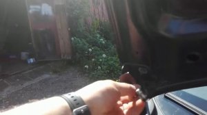 Ниссан альмера 2014 г. G15. Almera V (G11). Ремонт. Установка. Амортизаторы капота.