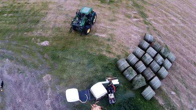 John Deere, Round Bale Wrapping, Norway смотреть онлайн