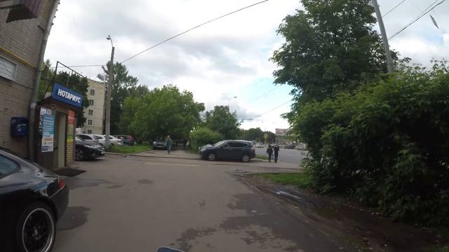 Приложение "Помощник Москвы",стоянку на тротуаре уже зафиксировали GOPR0705 смотреть онлайн