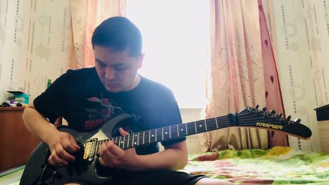 Metallica - Unforgiven cover solo guitar смотреть онлайн