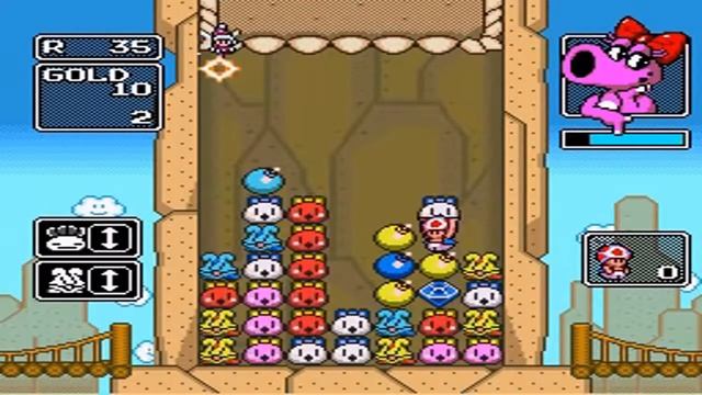 Wario's Woods - Round Game - Levels 20 - 39 [EASY] Part 2/2 [HD 720p] смотреть онлайн