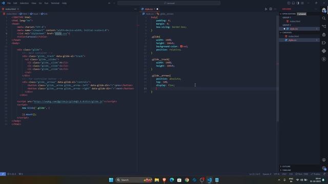 Mastering Dynamic Carousels with GlideJS: A Step-by-Step Tutorial #slider #carousel #htmltutorial смотреть онлайн