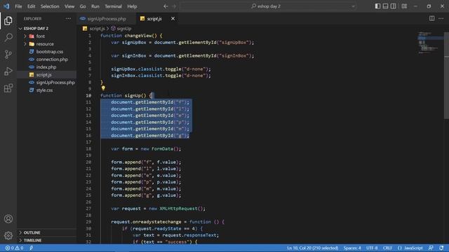 e-Shop E-Commerce Web Project EP 02 | #HTML #CSS #JavaScript #PHP #MySQL #AJAX смотреть онлайн