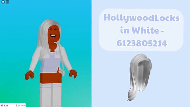 Long & Short White Hair Codes + Links | Roblox Bloxburg смотреть онлайн