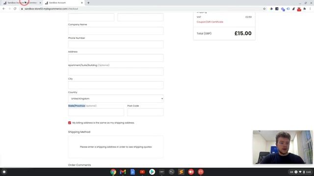 Adding Required Fields and Additional Fields in Optimized One-Page Checkout - BigCommerce смотреть онлайн