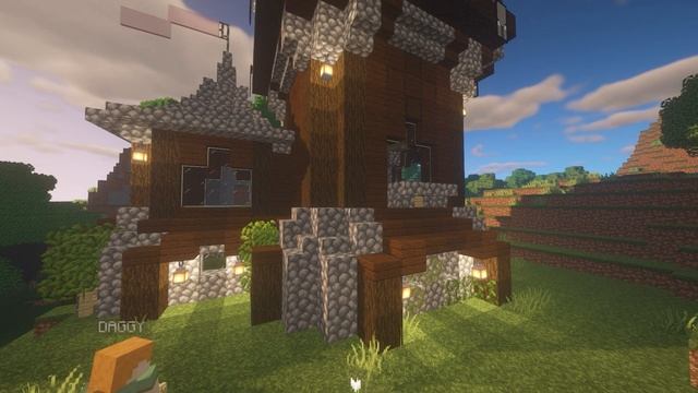 minecraft: как построить дом из аванпоста разбойников / how to build a house from a rogue outpost смотреть онлайн