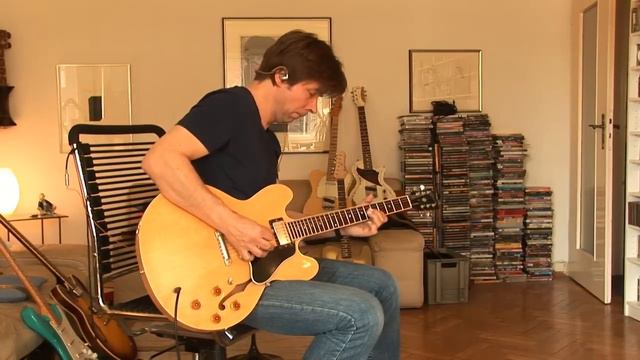 1993 Gibson ES-335 Dot Reissue, blonde Part2 смотреть онлайн