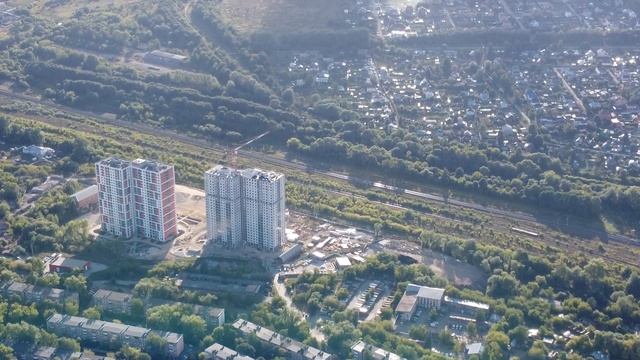 Полет от ЖК Фамилия до парка Белоусова смотреть онлайн