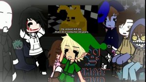 Creepypasta reacts to FNAF lore in a nutshell #Part1