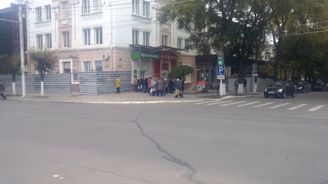 Большая очередь за Российской пенсией в Бендерах 10 Ноября 2020 год смотреть онлайн