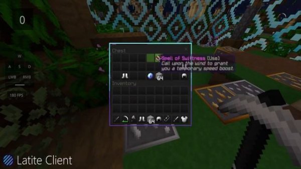 Best FREE Minecraft Bedrock Client Latite Client 1.20 ( Keystrokes, FREELOOK, CPS Counter)