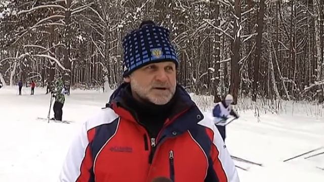 Новогодняя лыжная гонка в Болотном смотреть онлайн