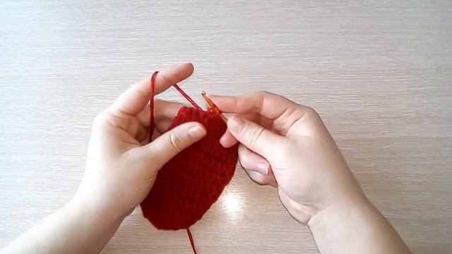 ? Новогодний носок крючком  ?