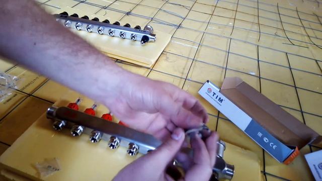 #7 Как я собирал коллектор для теплого водяного пола от компании TIM #коллектор #теплыйпол #сборка смотреть онлайн