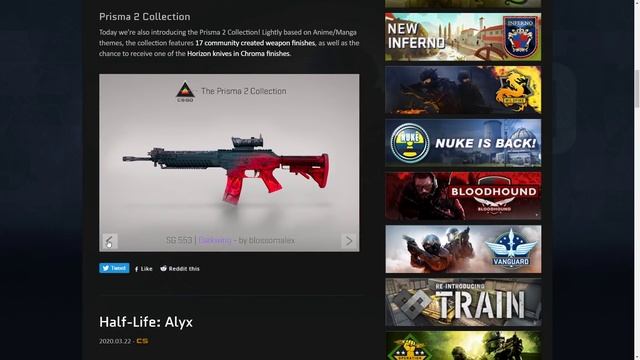 NEW PRISMA 2 CASE AND MAPS! CSGO UPDATE MARCH 31 2020! смотреть онлайн