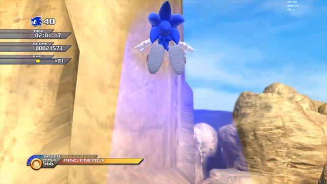 Sonic Unleashed Running at 120 FPS on PC! смотреть онлайн