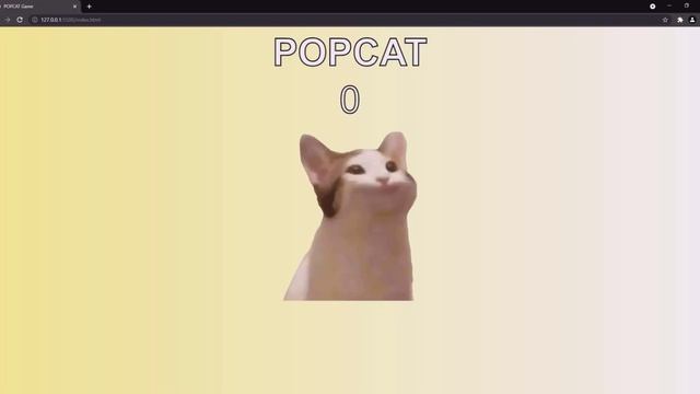 Create POPCAT In 5 Minutes Using HTML, CSS, and Javascript - Free Source code смотреть онлайн