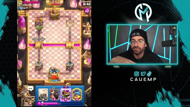USEI O NOVO GOBLIN GIGANTE NO CLASH ROYALE! смотреть онлайн