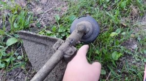 Как снять катушку (головку) с бензокосы husqvarna