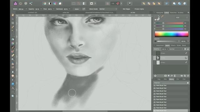 Ciri - Speed Painting - Affinity Photo смотреть онлайн