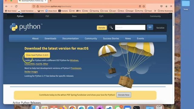 Installing Python 3 on a Mac смотреть онлайн