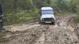 На УАЗах по по разбитым дорогам! Резина Comforser CF3000